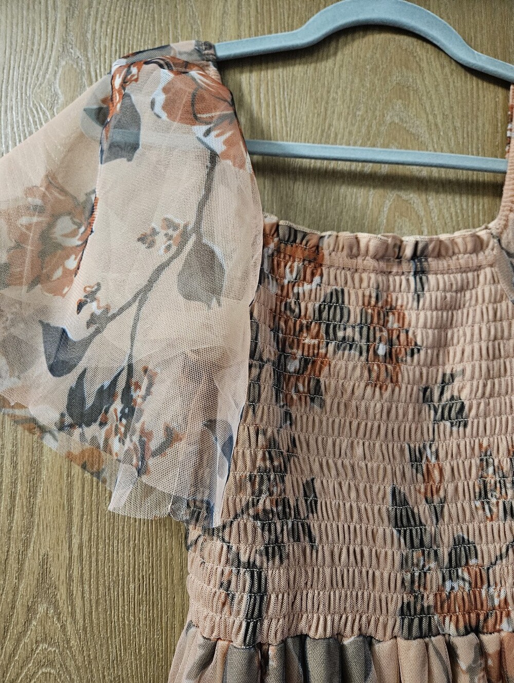 Baltic Born Peach Floral Maxi Dress - Picture 2 of 4